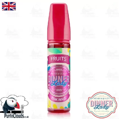 Dinner Lady Pink Wave E-Liquid (50ml 0mg)