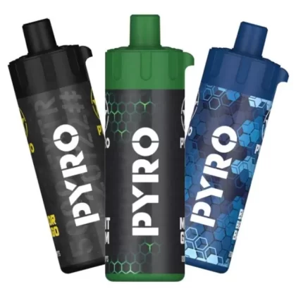 PYRO 12000 PUFFS MTL / DTL DISPOSABLE VAPE - 3 mg / Peach Ice