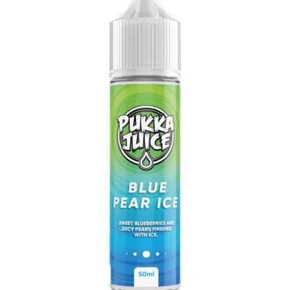 Pukka Juice Blue Pear Ice E Liquid 60ml - 0mg
