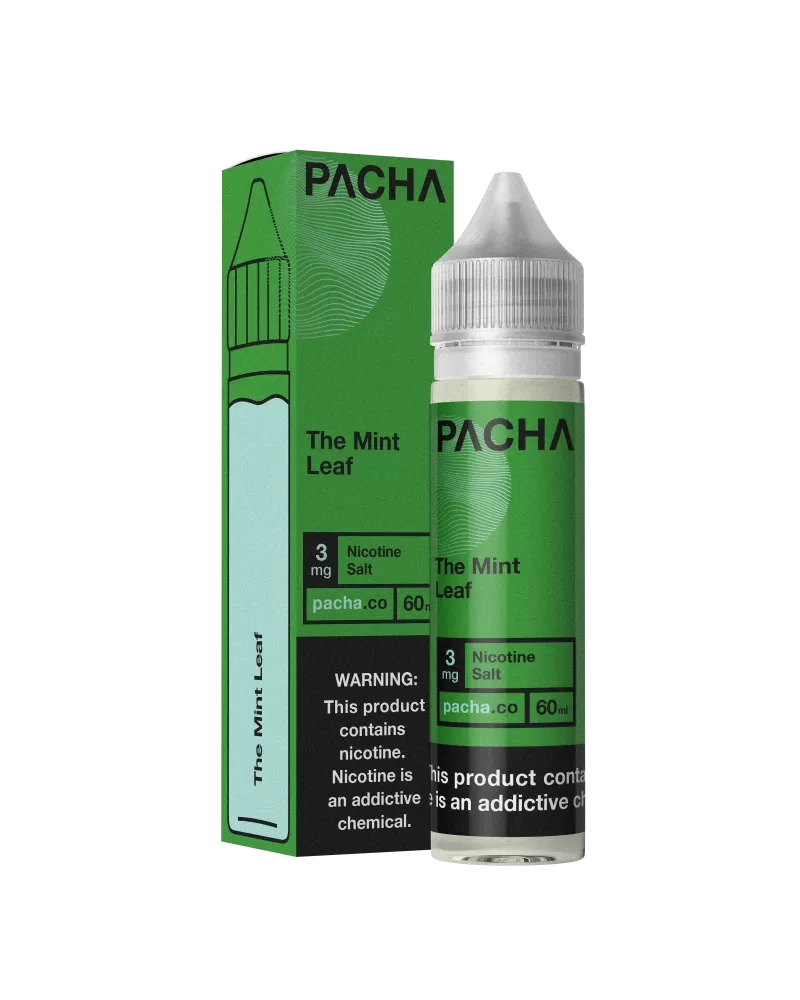 PACHAMAMA - The Mint Leaf (Honeydew Berry Kiwi) - 60ML E-Liquid - 6MG