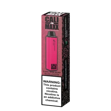 Cali MAXX Disposable 1600 puffs – Frozen Strawberry Kiwi [CLEARANCE]