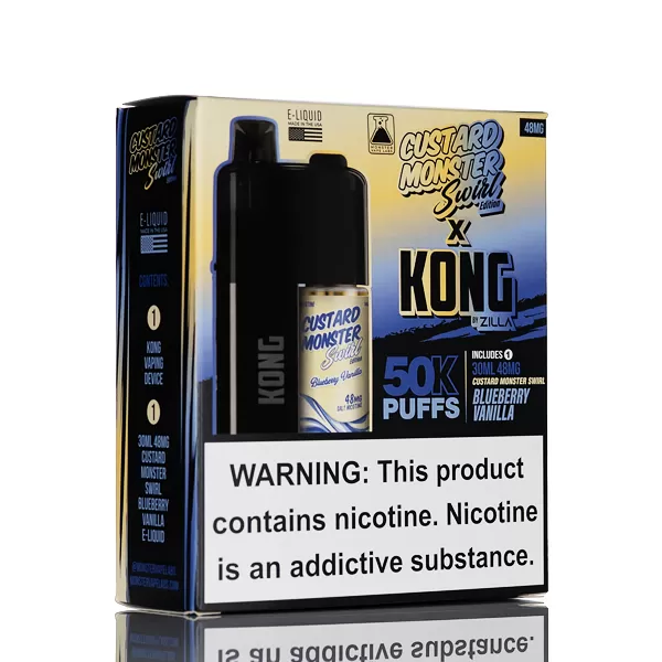 Monster Vape Labs X Kong by Zilla 50K Puffs Disposable 4.8% 30mL - Vapejuice - Image 2