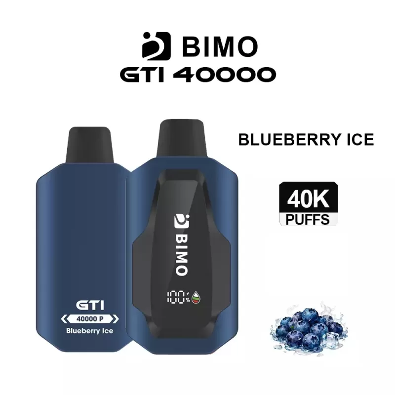 BIMO GTI 40000 Puffs – Blueberry Ice - Ozvapeone (E41D99)