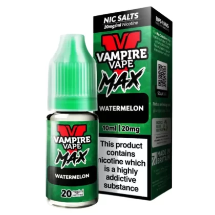 Watermelon VV Max Nic Salt E-Liquid by Vampire Vape (10ml) - 10mg