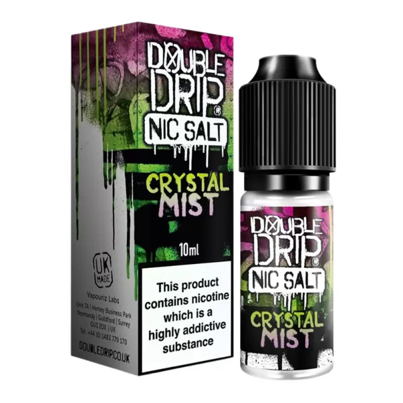 Crystal Mist Nic Salt E-Liquid by Double Drip (10ml) - 20mg