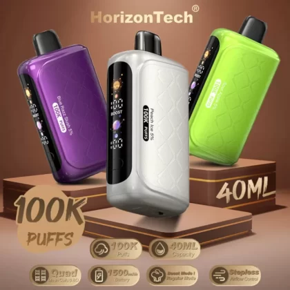 HorizonTech 100K Disposable Device - 100,000 Puffs - Blue Razz Ice