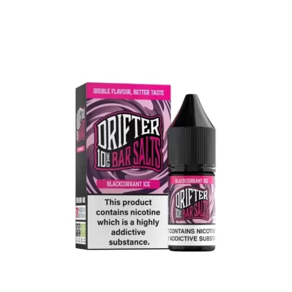 Drifter Bar Nic Salt 10ml E-Liquid – Blackcurrant Ice