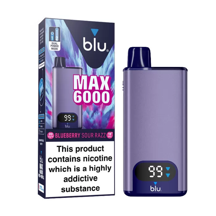 Blu Max 6000 Prefilled Pod Kit - Pineapple - Image 2