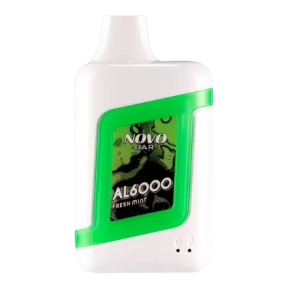 Fresh Mint Novo Bar AL6000 - Consumer; Vape Product; 10 Pack, Single