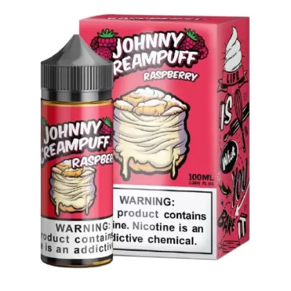Raspberry by Johnny Creampuff 100ml - Vape Product, Vape Product