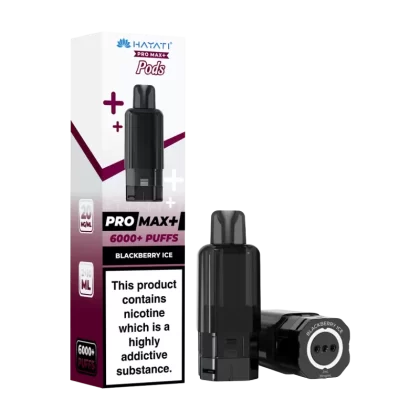 Blackberry Ice Hayati Pro Max+ Refill Pack - 20mg - Vape Product (BC718B)