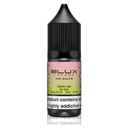 Cherry Lime By Elux Legend 10ml Salts - Nicotine Strength#20mg (Salt)>10mg (Salt) (BBF692)