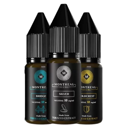 Montreal Original Nic Salt 10ml 10mg - Silver