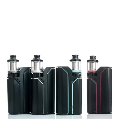 WISMEC Reuleaux RX75 Starter Kit with Amor Mini Tank - 2ml - Mirror Blue