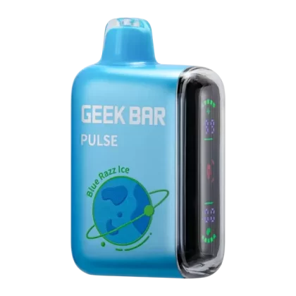 Blue Razz Ice Geek Bar Pulse (Nicotine-Free) - Customer Group#Consumer~Nicotine#0mg~Size#Single>5 Pack