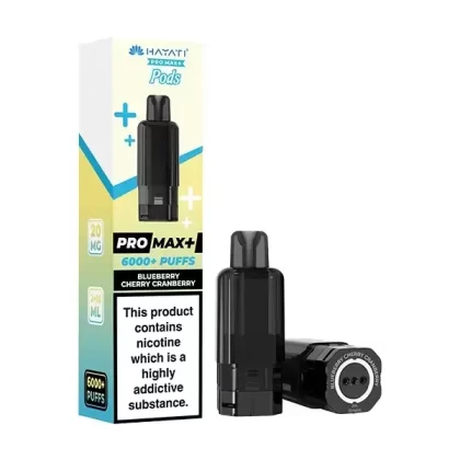 Hayati Pro Max 6000+ Refill Pods Blueberry Cherry Cranberry