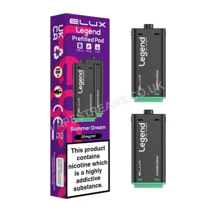 Elux Legend 1500 Summer Dream Pods - Vapestreams Co