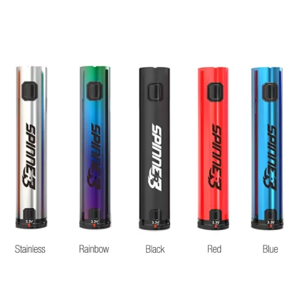 Vision Vapros Spinner 3 eGo VV Battery Mod - Stainless/1600mAh