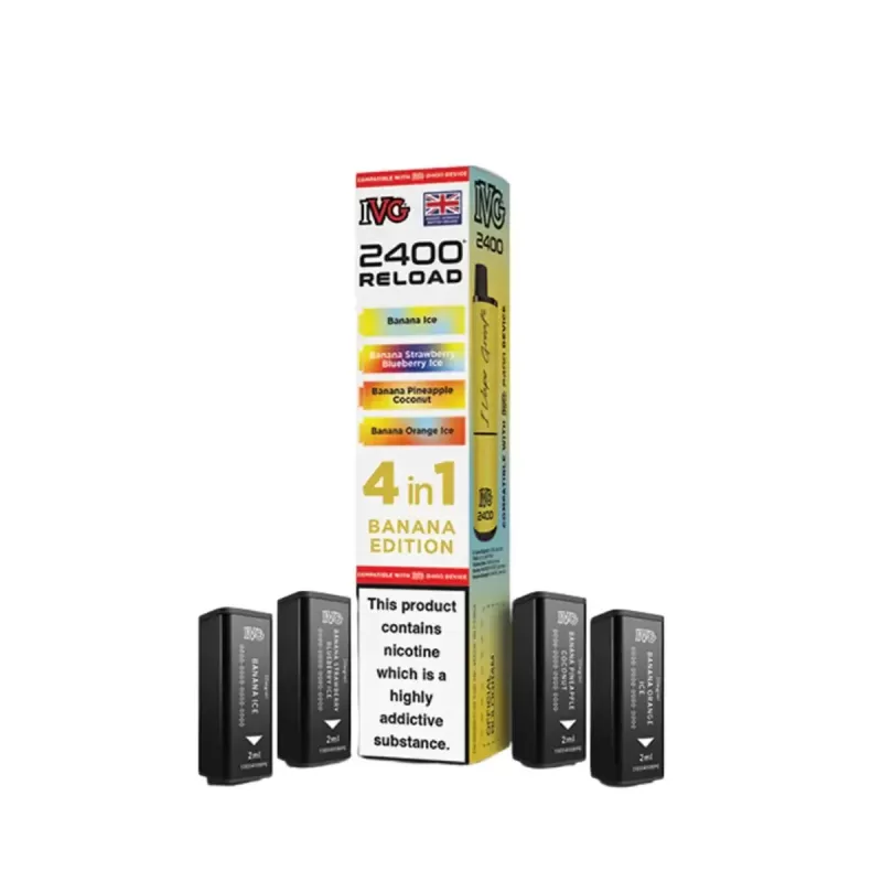 IVG 2400 Reload 4 in 1 Prefilled Pods - Mango Edition - Image 2