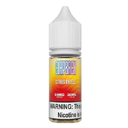 Sale $10.49 – Citrus Breeze By Saveurvape – Clap Back TF-Nic Salts 30mL