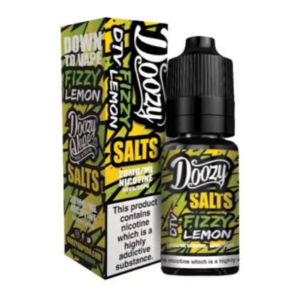 Fizzy Lemon Nic Salt E-Liquid by Doozy Vape Co (10ml) - 10mg