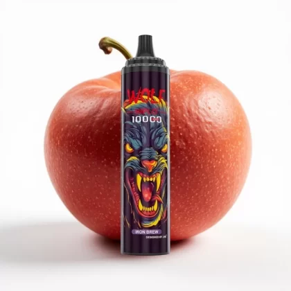 JNR Wolf Niplo 10000 Puffs 20ml 5% Hierro Brew Tipo-C Mexico vape - Fumotvapemexico