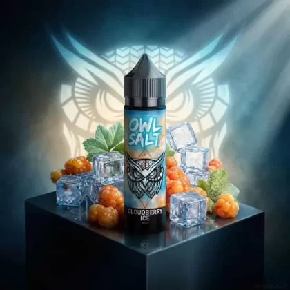 OWL Salt Longfill Cloudberry Ice Aroma 10ml in 60ml - 0 mg/ml; Vape Product; Vape Product