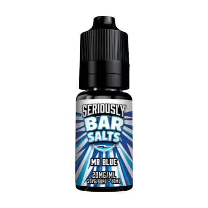 Mr Blue Nic Salt by Seriously Bar Salts - 20mg - Vape Product (4C087F)