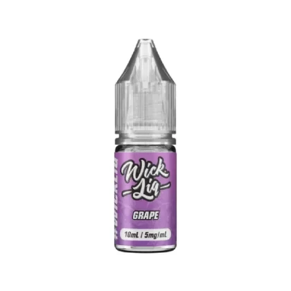 Wick Liq Bar Salt Grape Nic Salt E-Liquid - Nicotine Strength#20mg>10mg>5mg (4F73C6)