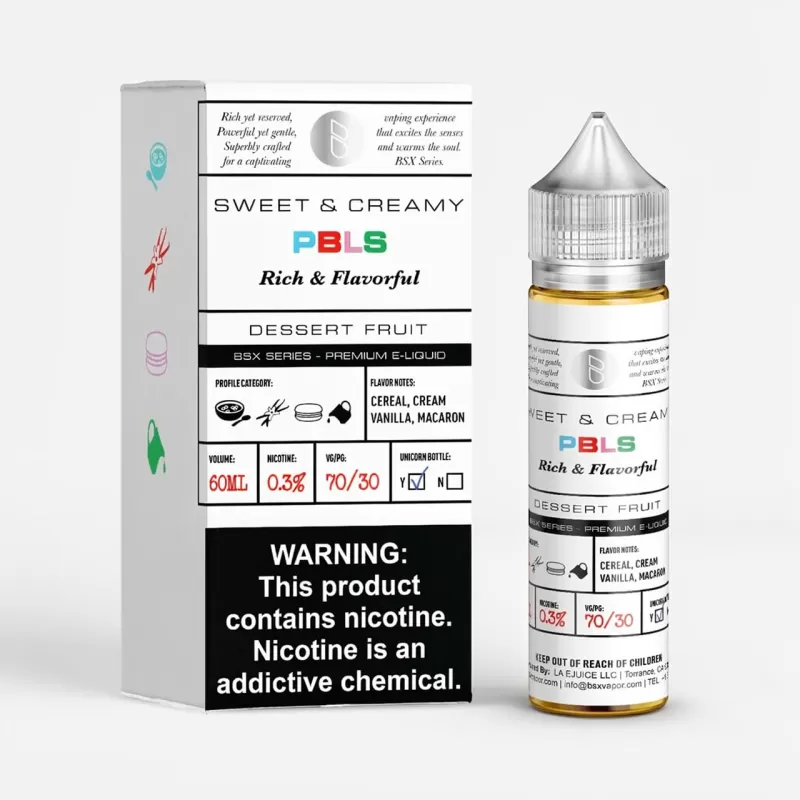 PBLS – BSX Series – 60mL Vanilla Cream Fruit Cereal E-liquid