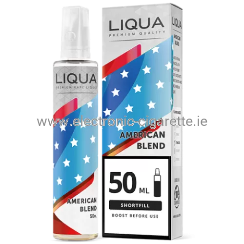 American Blend – LiQua 50ml Short Fill Mix and Go