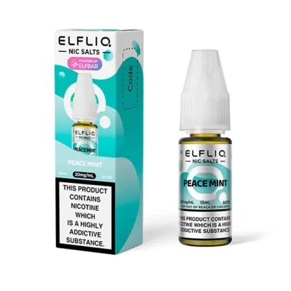 ELFLIQ Peace Mint 10ml Nicotine Salt E-Liquid