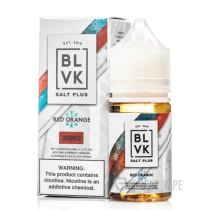 ICE Red Orange – SALT PLUS – BLVK – 30mL