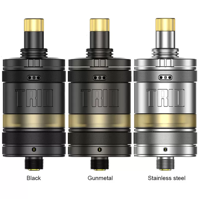 ZQ Trio MTL RTA Atomizer Tank 2ml - Stainless steel