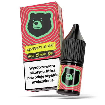 Liquid Go Bears Salt Frux 8ml 20mg Raspberry Mint