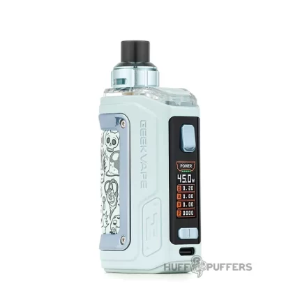Geekvape H45 Kit (Aegis Hero 2) - Color#Black>Crystal Blue>Crystal Gold>Crystal Green>Crystal Pink>Crystal Purple>Grayish Blue>Gunmetal>Light Green>Lime Green>Rainbow>Red>Rubber White>Silver