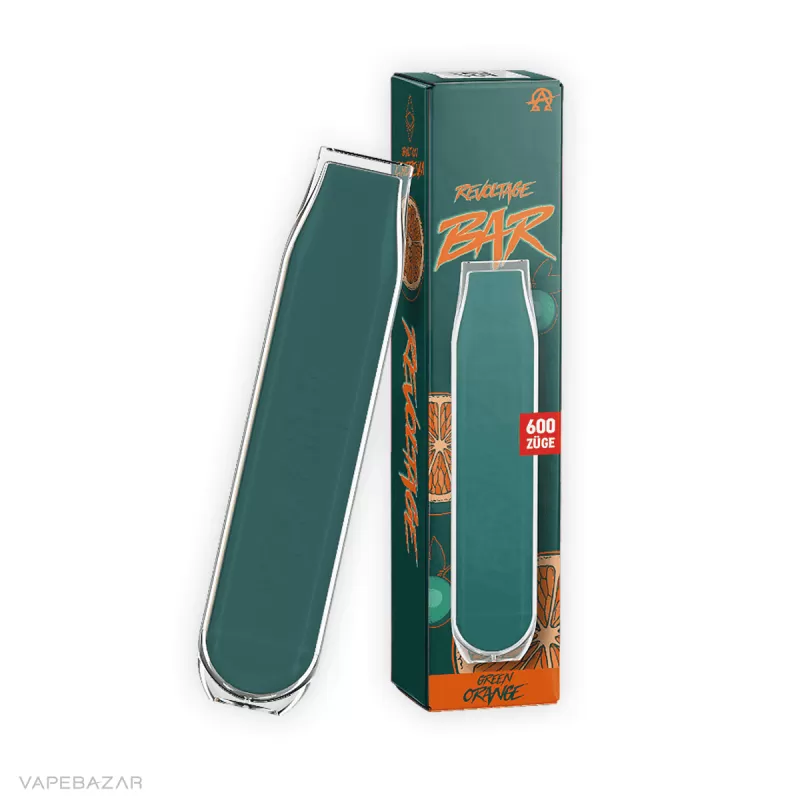 Revoltage Bar – Green Orange - Aupo; 20mg/ml, Nikotinfrei; Vape Product - Image 3