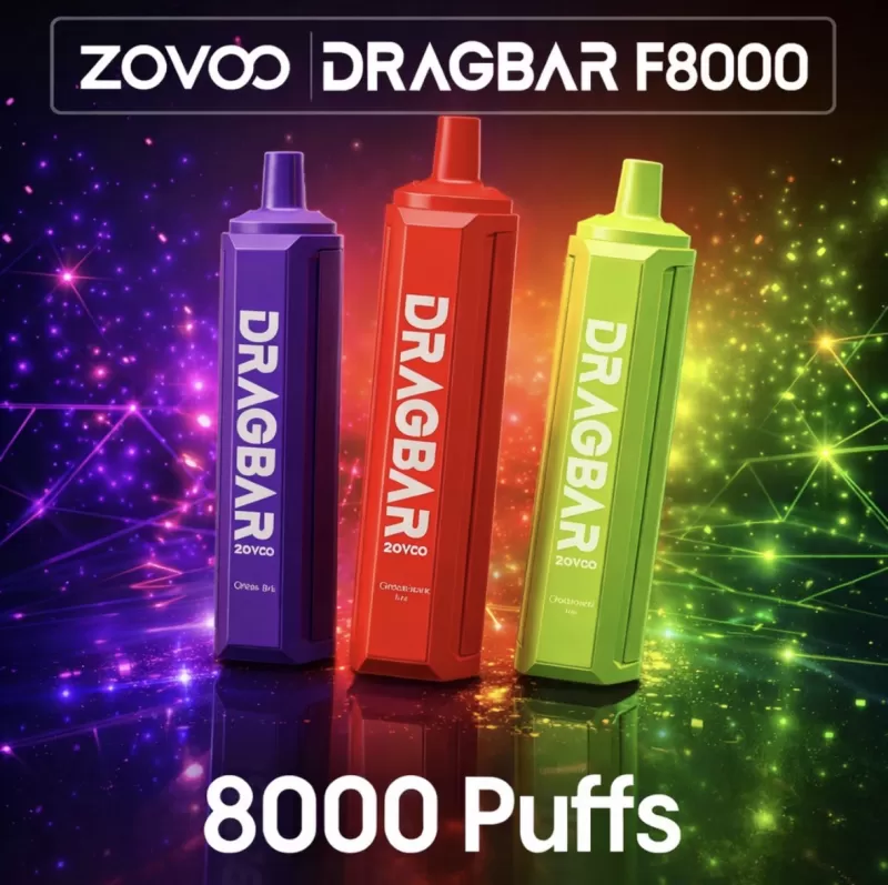 ZoVoo DragBar F8000 - Passion Fruit Guava - Vapeciga - Image 2