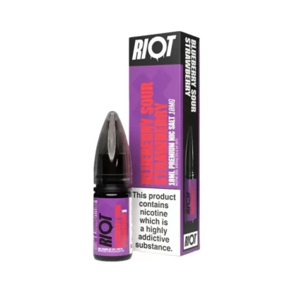 Riot X Blueberry Sour Strawberry Nic Salt 10ml