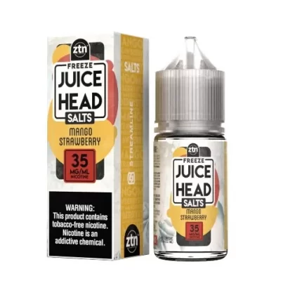Juice Head Freeze Salt E-Liquid – Mango Strawberry Freeze – 30ml