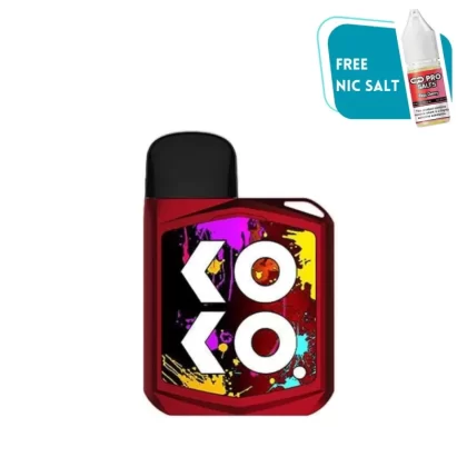 Uwell Caliburn Koko Prime Pod Kit - Black - Selectvapeclub Co