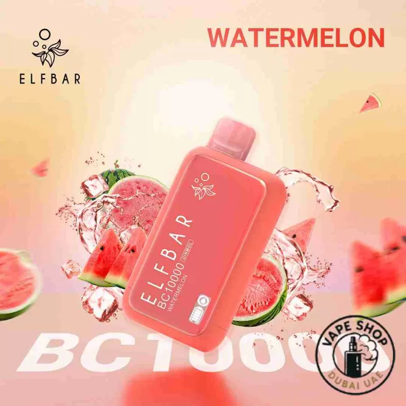 ELF BAR 10000 Puffs 20MG Disposable Vape in Dubai - Vape Product, BOX OF 10 PCS; Americano, Apple - Image 3