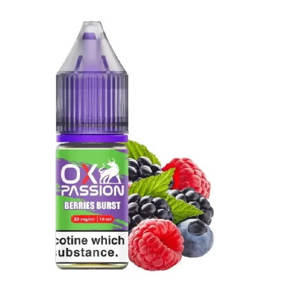 Berries Burst Ox Passion Nic Salt E-Liquid by Oxva