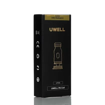 Uwell PA Replacement Coils - 0.3 ohm - Pack of 4