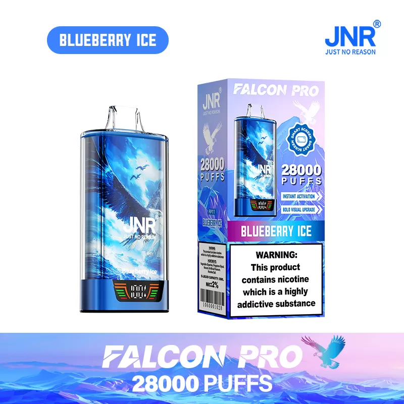 JNR Falcon Pro 28000 – 28K Puffs 30ml E-Liquid 20 Flavors Disposable Vape - Image 3