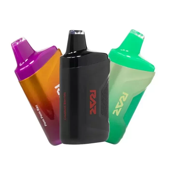 RAZ CA6000 Vape - Pack Count#Single Pack~Flavor#Clear>Crushed Berries>Dragon Fruit Lemonade>Freedom Edition – Watermelon Ice>Pom Pom~Nicotine#50MG