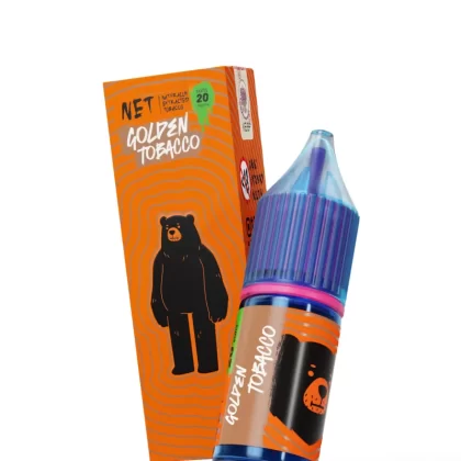 Liquid Go Bears Salt Net 10ml 20mg Golden Tobacco
