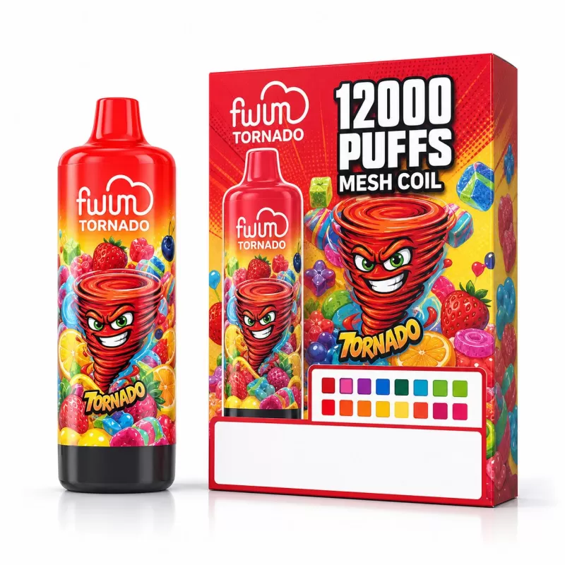 FLUUM Box 12000 Puffs | 0%-5% strength, bulk disposable vape - Aiviouvapes - Image 2