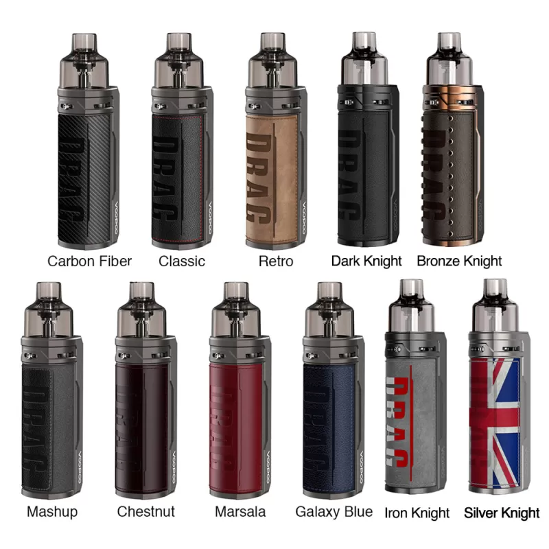 VOOPOO Drag S 60W Mod Pod Kit 2500mAh 4.5ml - Image 2