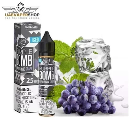 VGOD Iced Purple Bomb Buy 30ml Best VGOD Purple Bomb Saltnic
